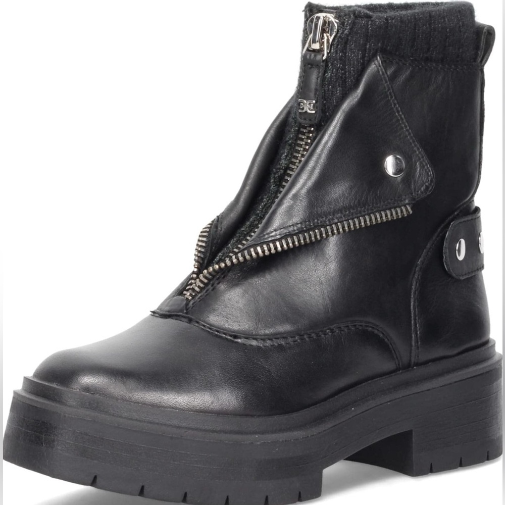 Sam Edelman Lind Chelsea Boots Black Leather Women’s Size 9M – New in Box